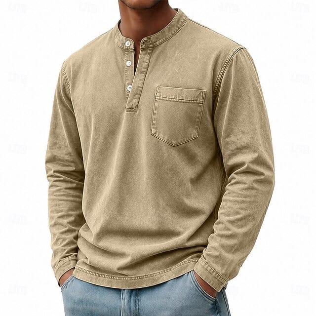 Stanley | Saltwater Long Sleeve Henley