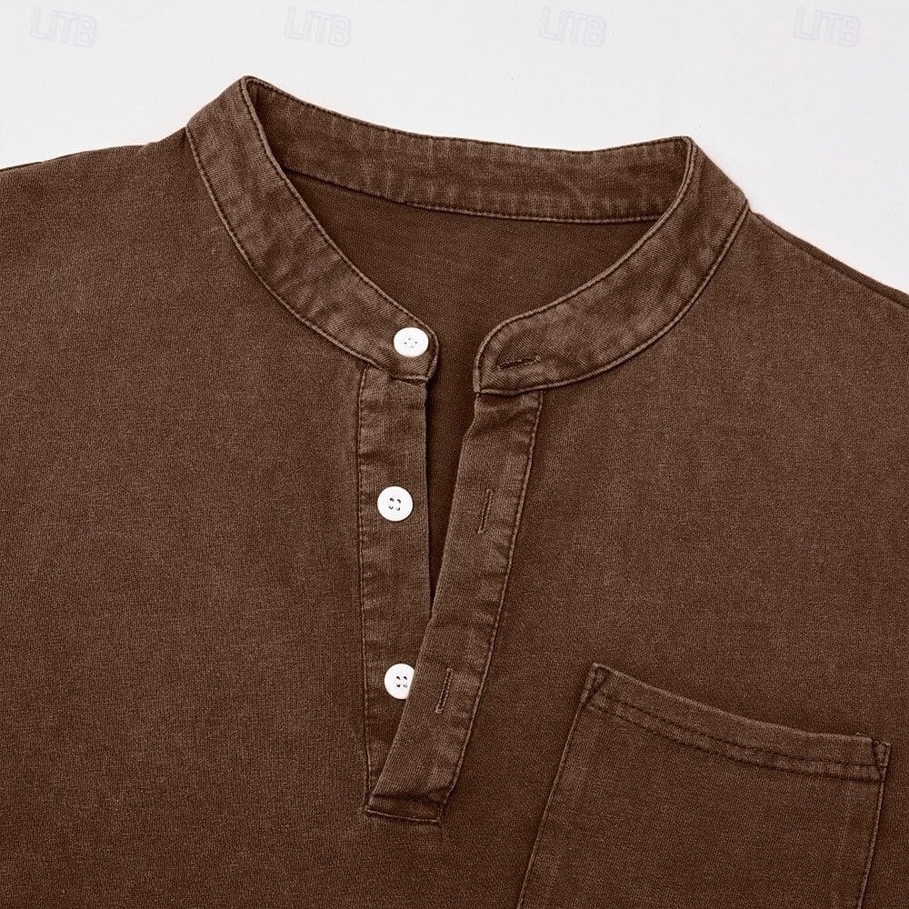 Stanley | Saltwater Long Sleeve Henley