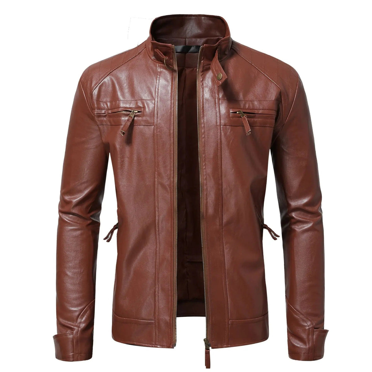 Steele | Elegant Men's Leather Jacket