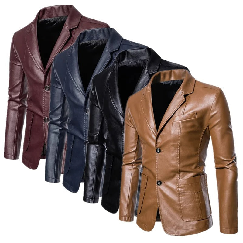Knox | Business Casual Leather Jacket