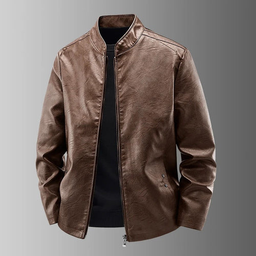 Axel | Leather Biker Jacket