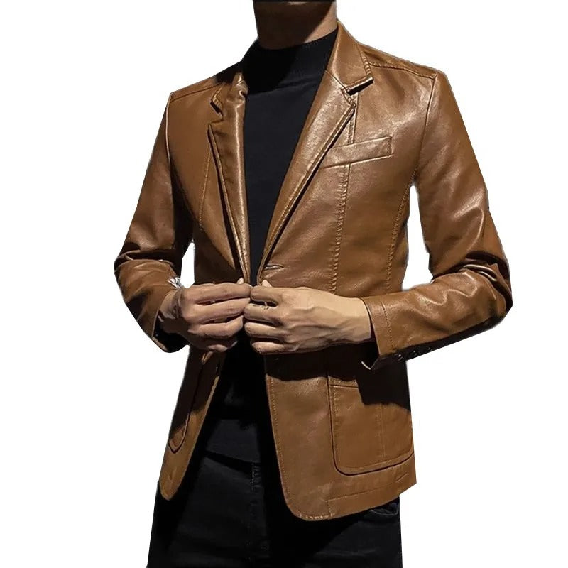 Knox | Business Casual Leather Jacket