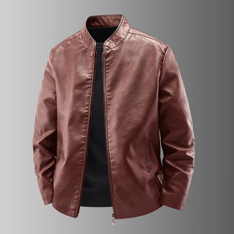 Axel | Leather Biker Jacket