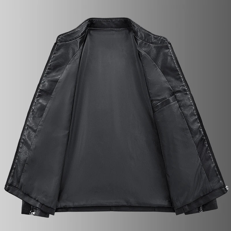 Axel | Leather Biker Jacket