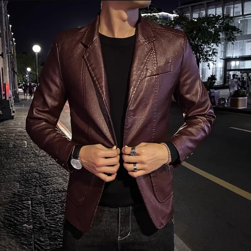 Knox | Business Casual Leather Jacket