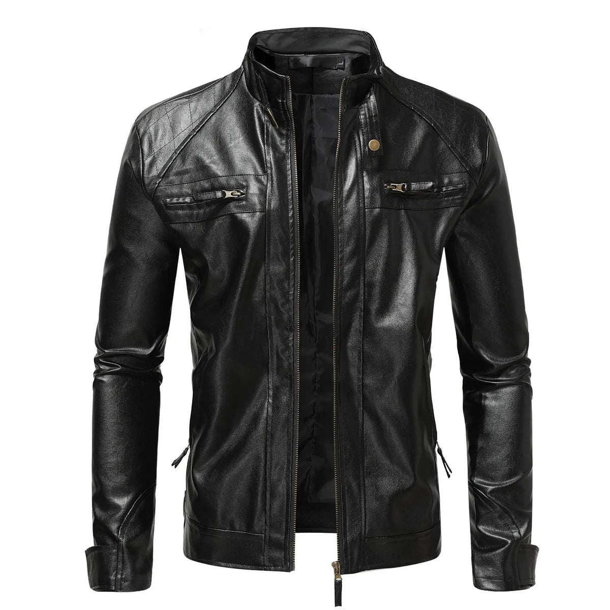 Steele | Elegant Men's Leather Jacket