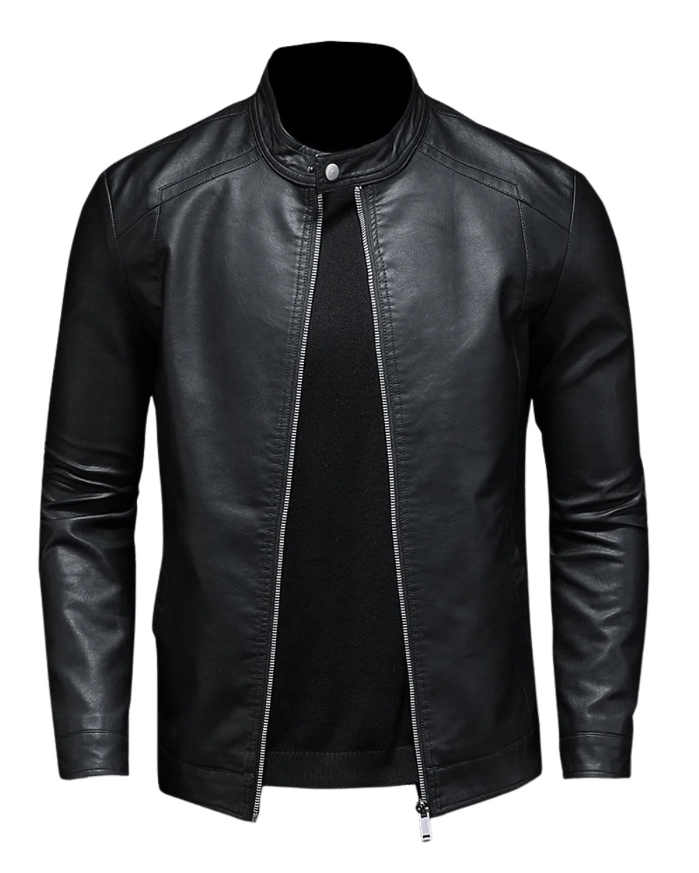 Hank | Classic Leather Jacket