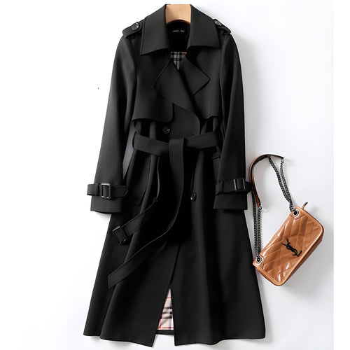 Carmina | Elegant Belted Trench Coat